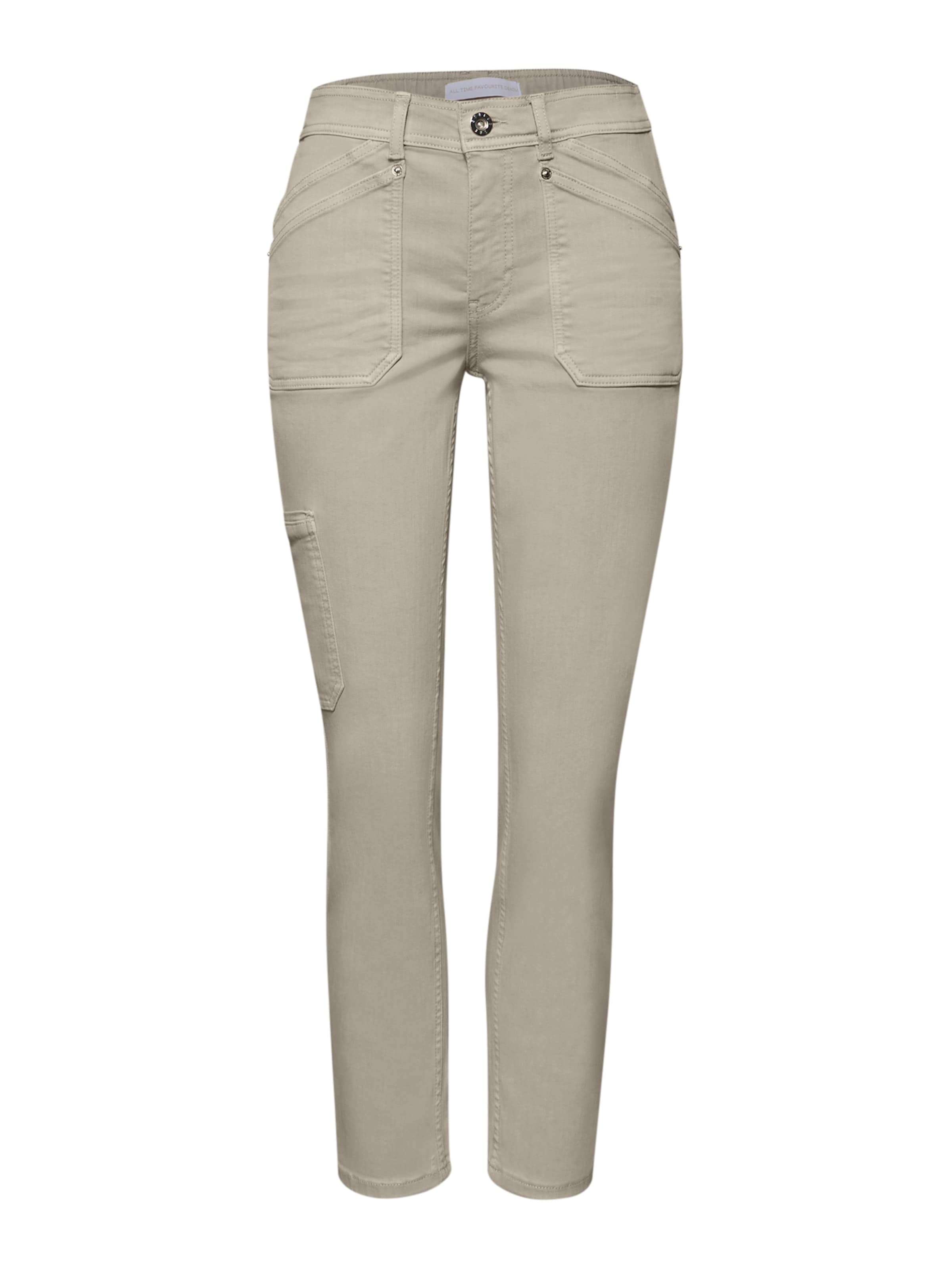 

STREET ONE Узкие джинсы 'Charlie' в темно-бежевом цвете