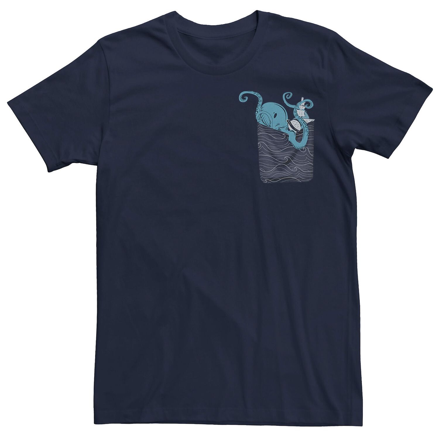 

Мужская футболка с рисунком Kraken Licensed Character