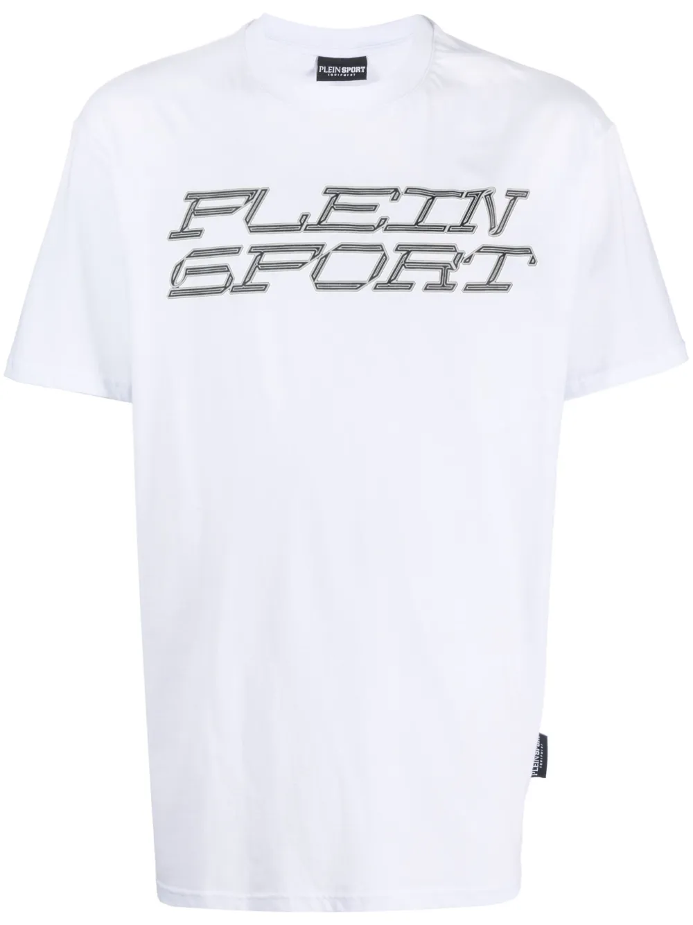 

Футболка с принтом Plein Sport, белый