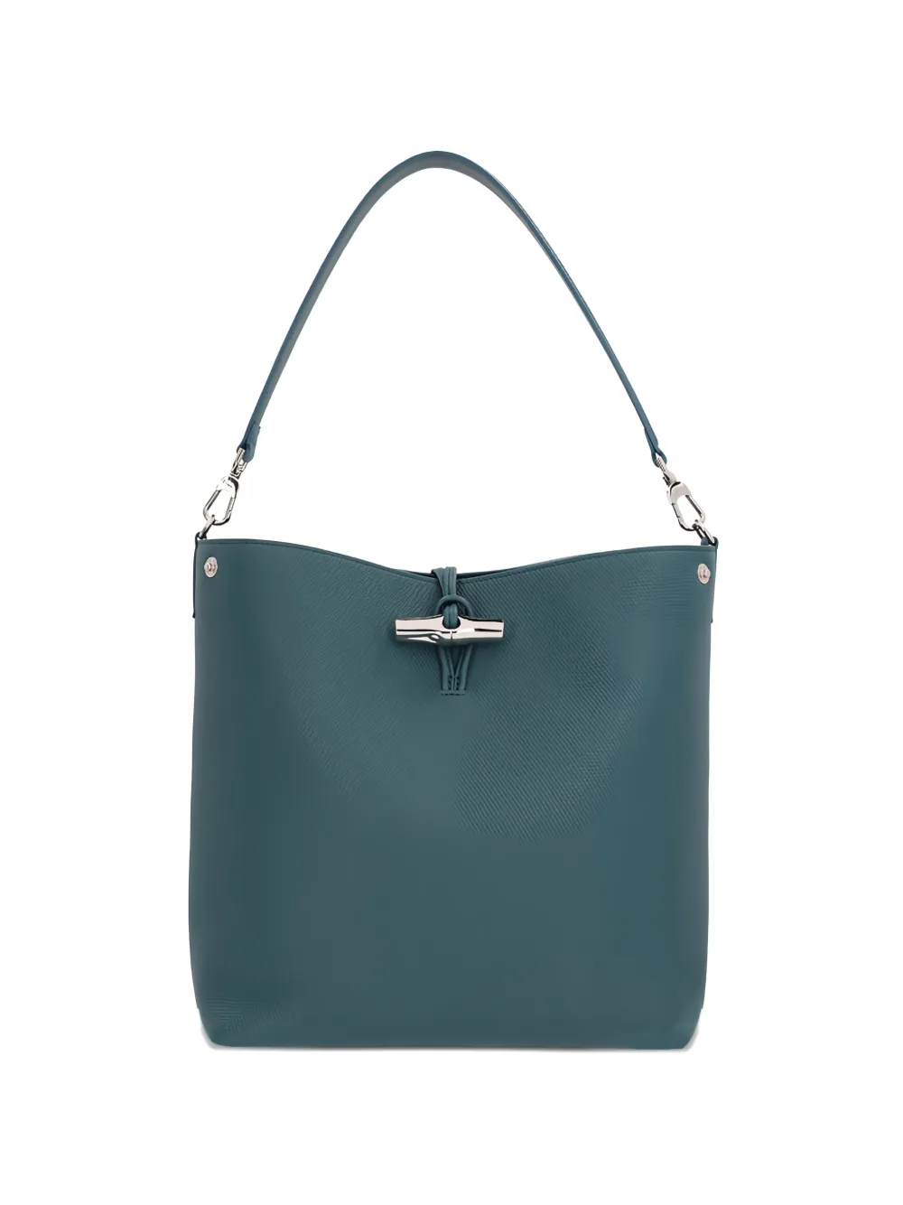 

Сумка-тоут Le Roseau с фурнитурой под серебро Longchamp, синий