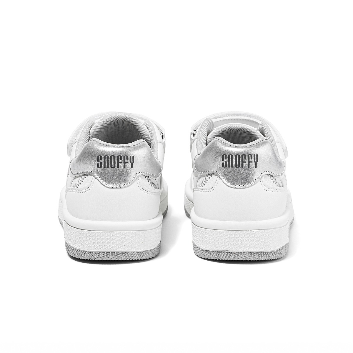 Snoffy Дышащие кроссовки Balance Low top для скейтбординга бежевый синий белый детские — фото 4