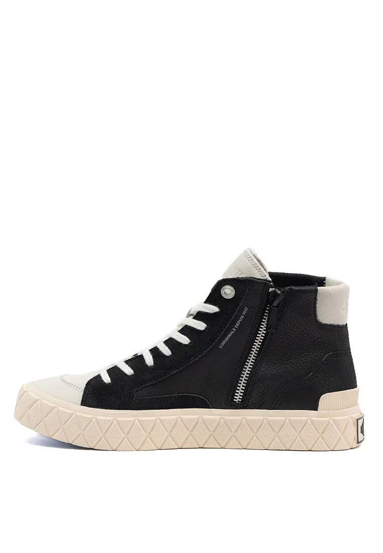 Кроссовки высокие замшевые Palla Ace Chukka, бежевые Palladium — фото 4