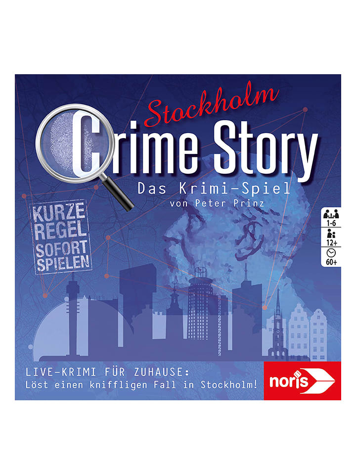 

Детективная игра «История преступлений - Стокгольм» - для детей от 12 лет и старше