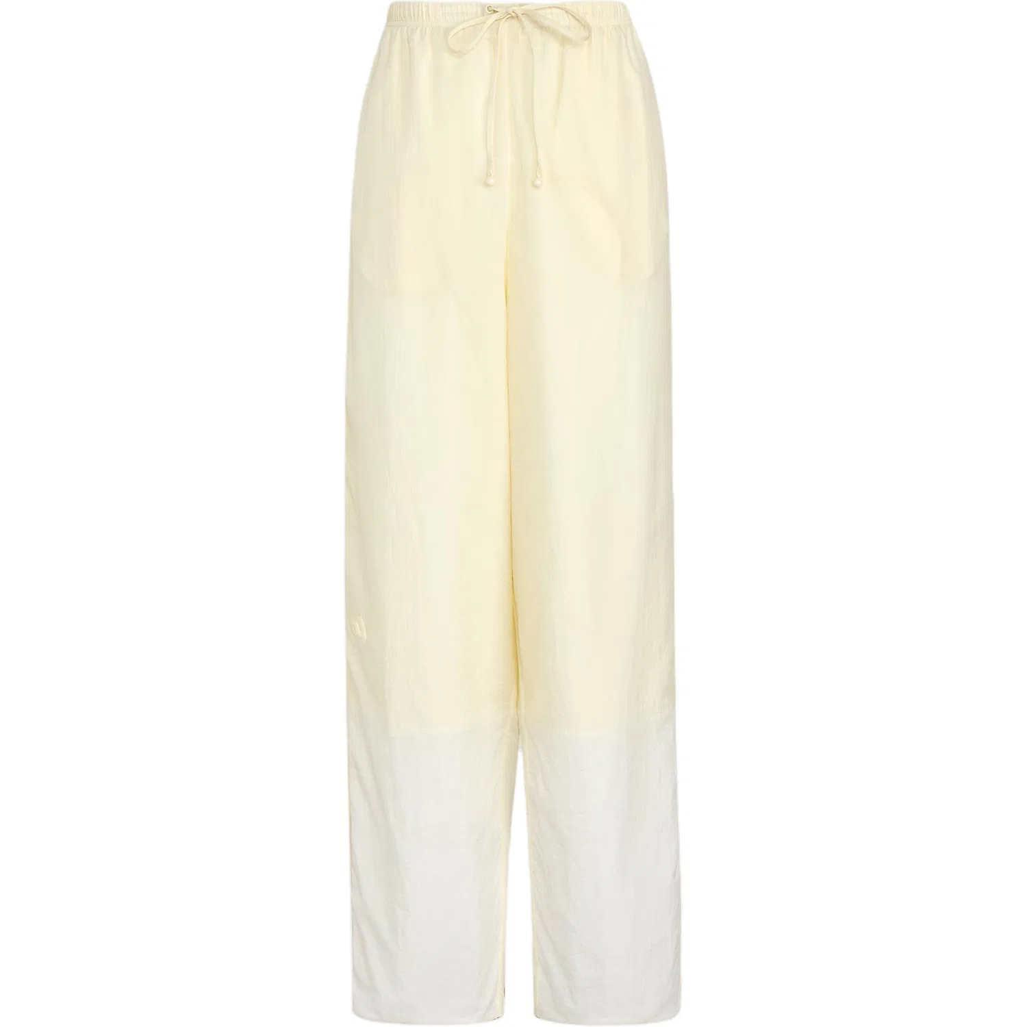 Брюки повседневные SAMUEL GUI YANG CO CREATED CRINKLE женские Adidas, Light Yellow/Ivory