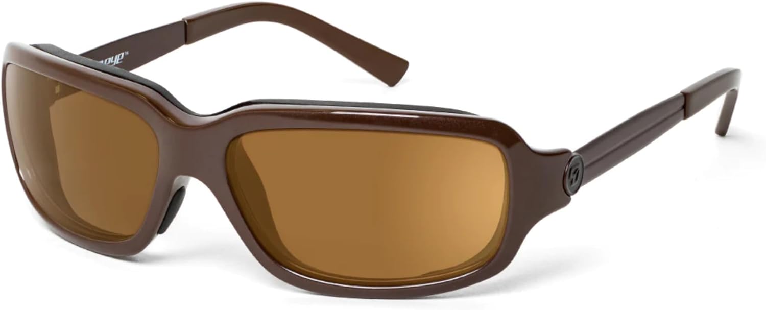 

7-глазные солнцезащитные очки Tahoe с ветрозащитной подкладкой и мягкой вставкой для использования на открытом воздухе, 100% защита от UVA + UVB излучения 7 EYE, Milk Chocolate Frame/Sharpview Copper Lenses