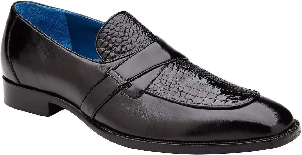 Лоферы мужские Belvedere Tornado American Alligator, Black