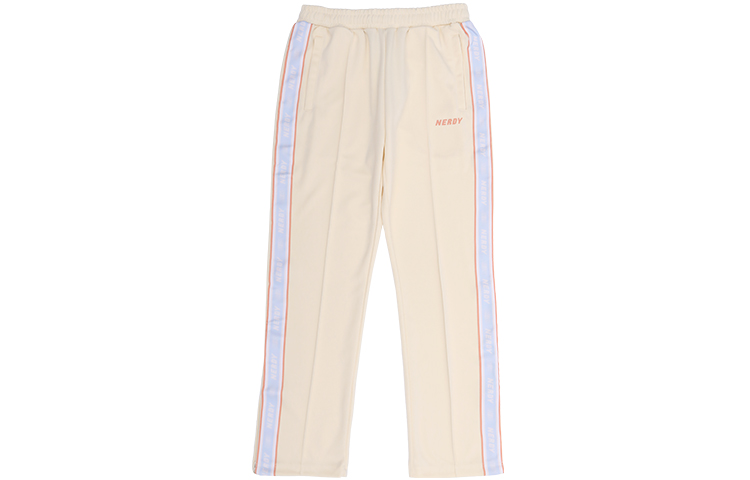 

Вязаные спортивные штаны унисекс Nerdy, бежевый