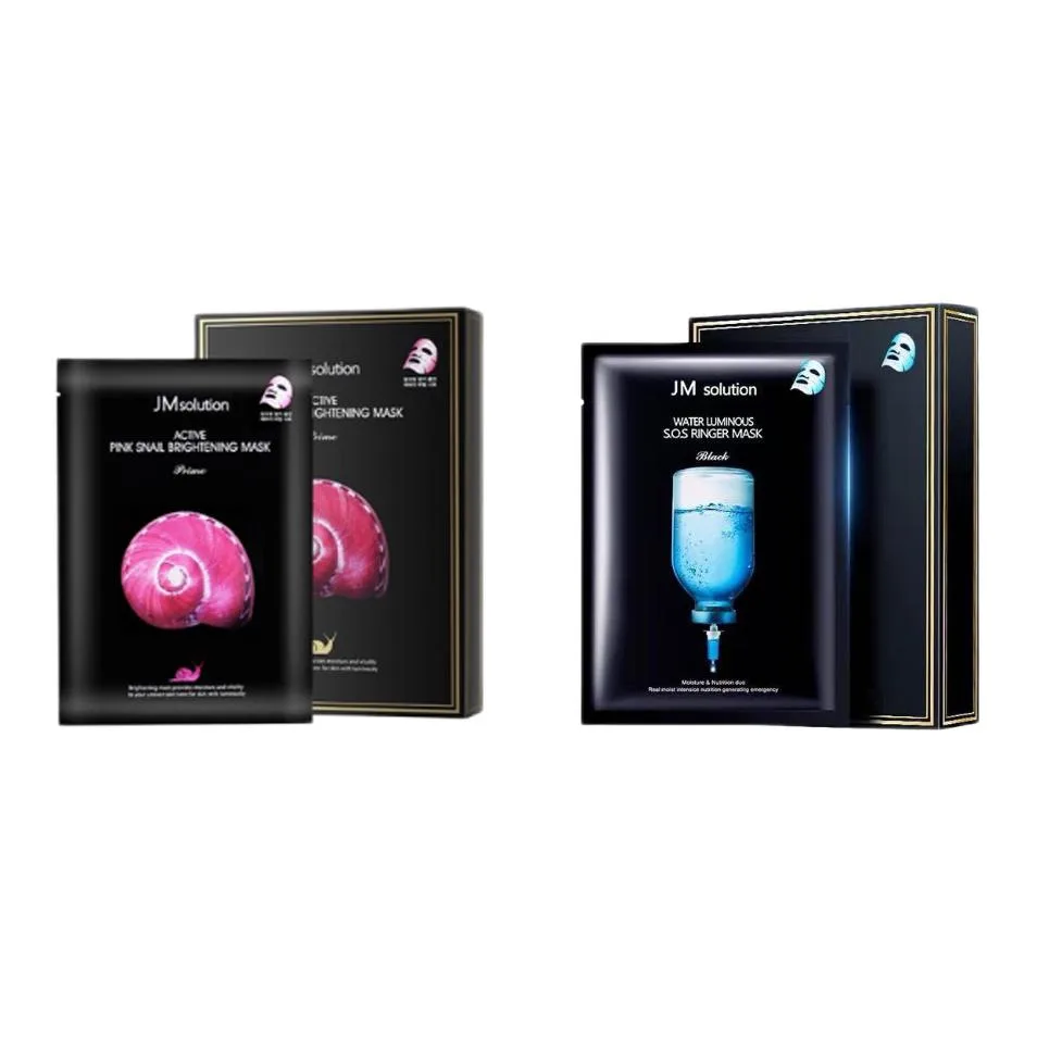 Маска для лица JMsolution — JM Solution Deep Water Bomb+Soothing Bird's Nest увлажняющая и восстанавливающая, 10 — фото 2