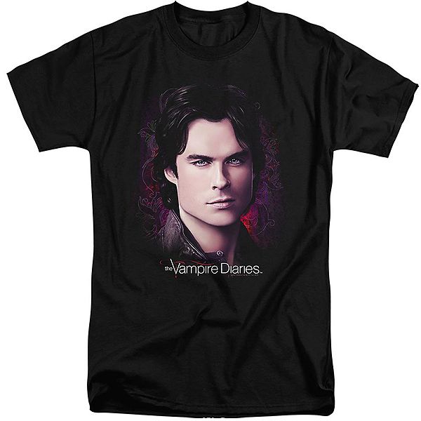 

Футболка с длинным рукавом Vampire diaries compelling adult tall Licensed Character