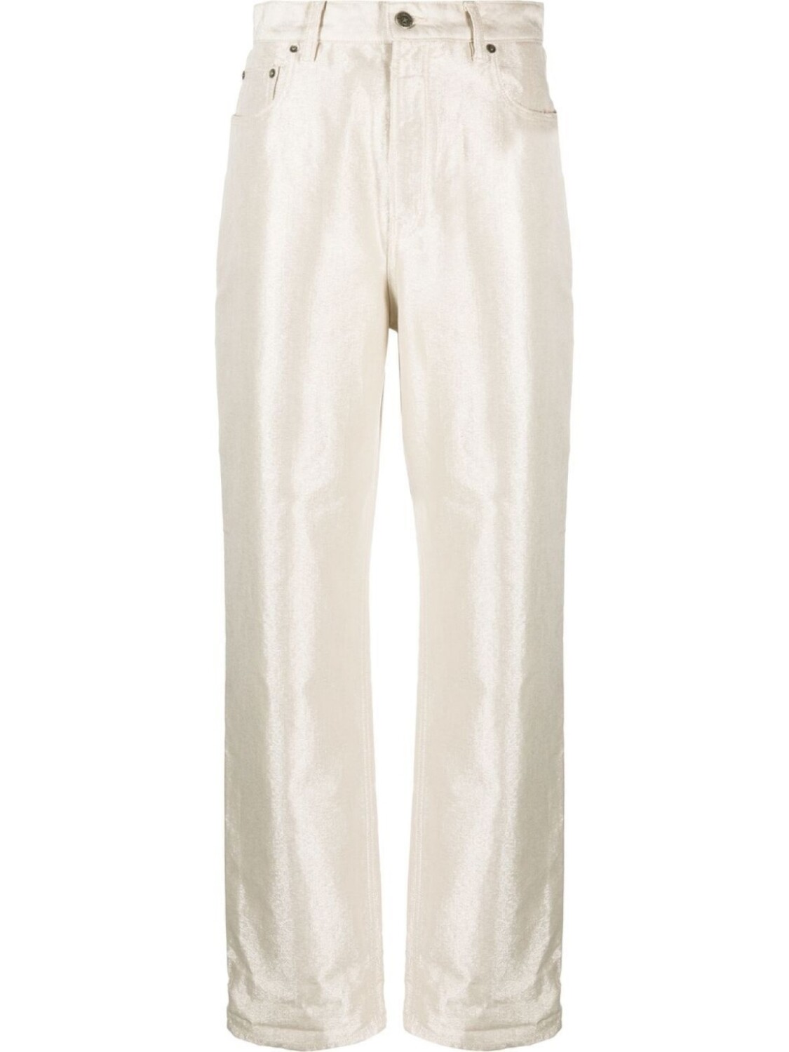 

Golden Goose джинсы с завышенной талией, нейтральный цвет