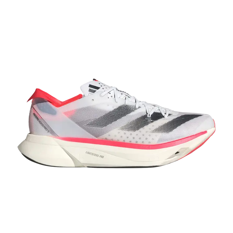 

Кроссовки Adizero Adios Pro 3, цвет White Solar Red