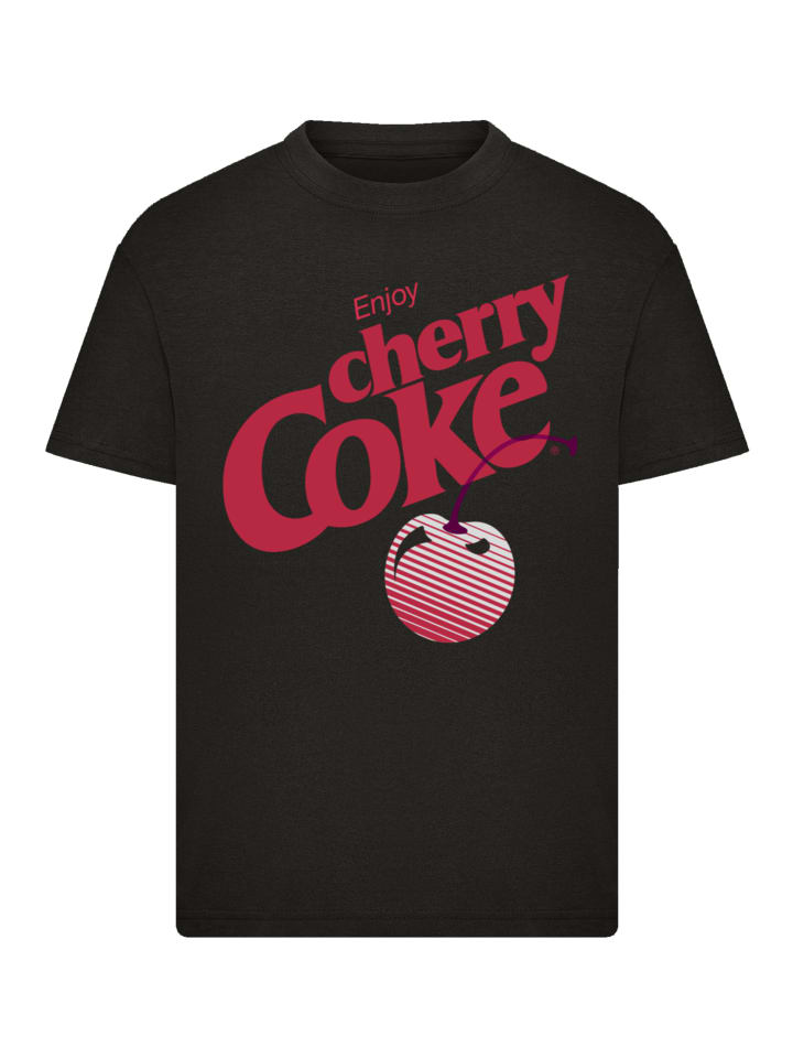

Футболка Coca Cola Enjoy Cherry Coke черного цвета F4NT4STIC, Черный, Футболка Coca Cola Enjoy Cherry Coke черного цвета F4NT4STIC