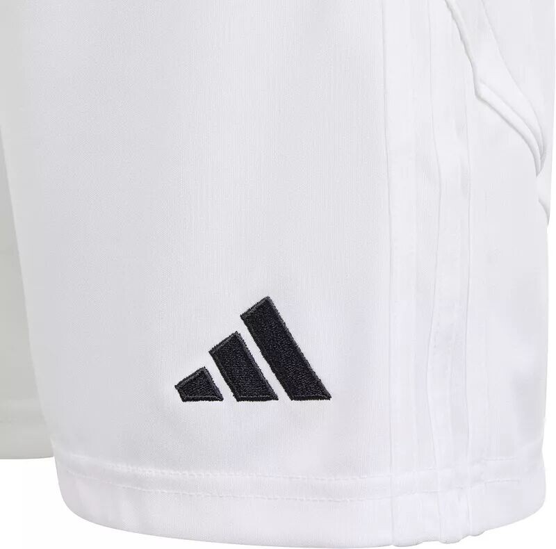 Детские футбольные шорты Adidas Tiro 24, белый — фото 3