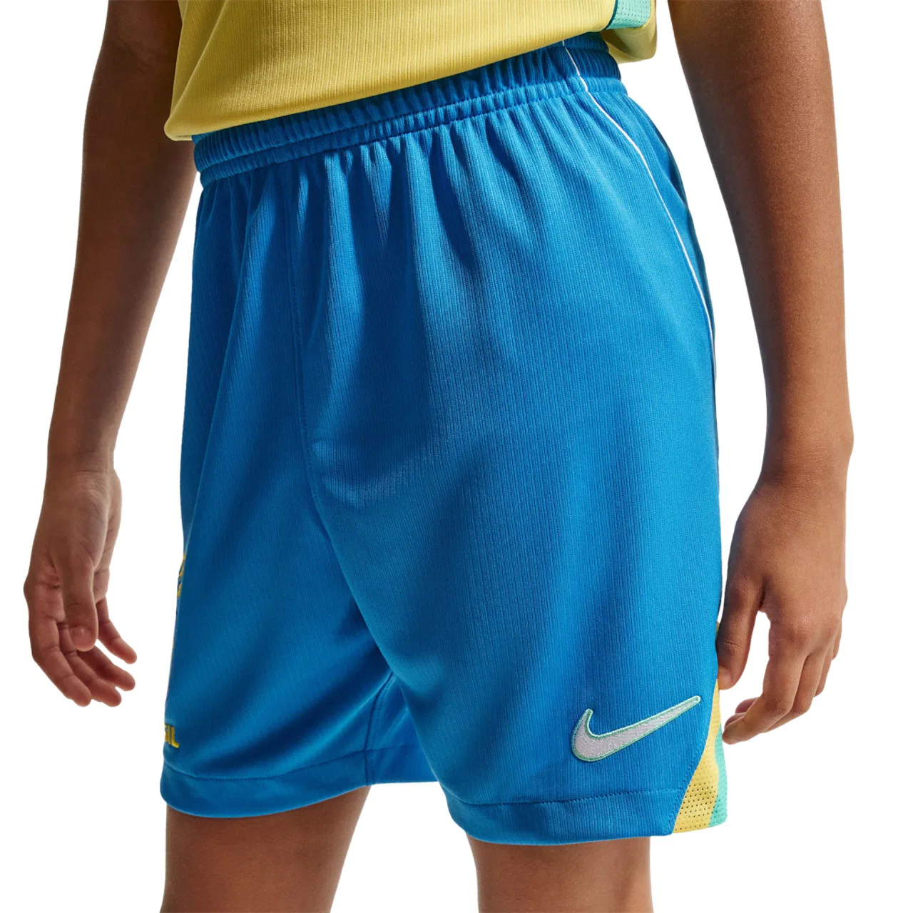 Детские шорты для мальчиков с технологией Dri-FIT Stadium Nike, Blue/Green