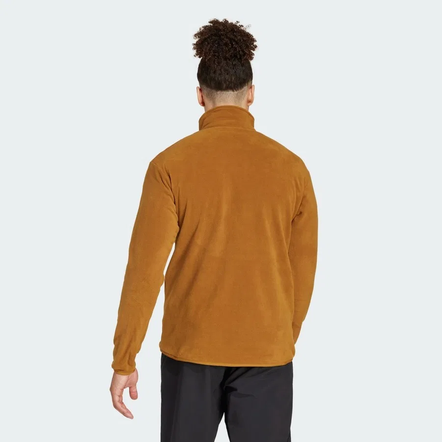 Флисовая куртка-полузамок TERREX JP0785 Multi Essentials adidas, Бронзовый — фото 2