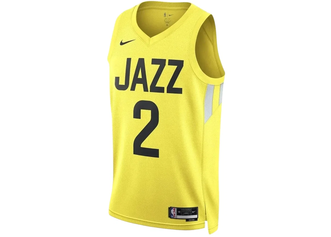 Мужская баскетбольная майка Utah Jazz Nike, Yellow