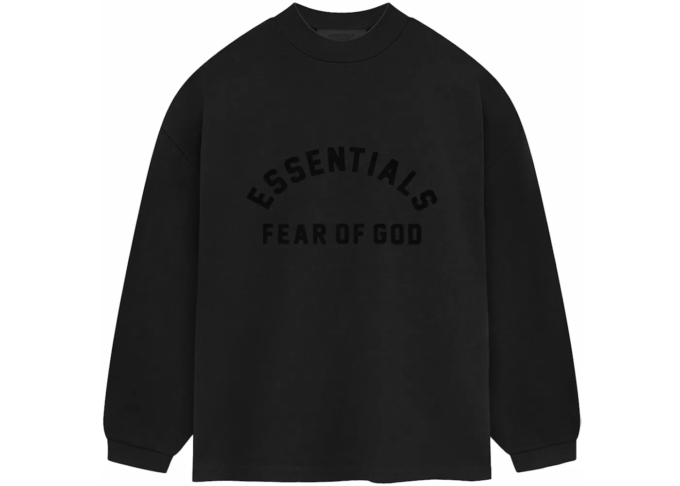 Мужская футболка с длинным рукавом Fear of God, Jet Black