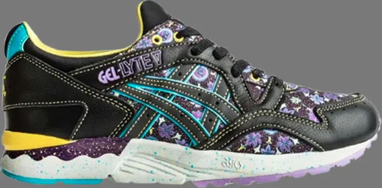 Кроссовки gel-lyte 5 'murasaki' Asics, черный — фото 2