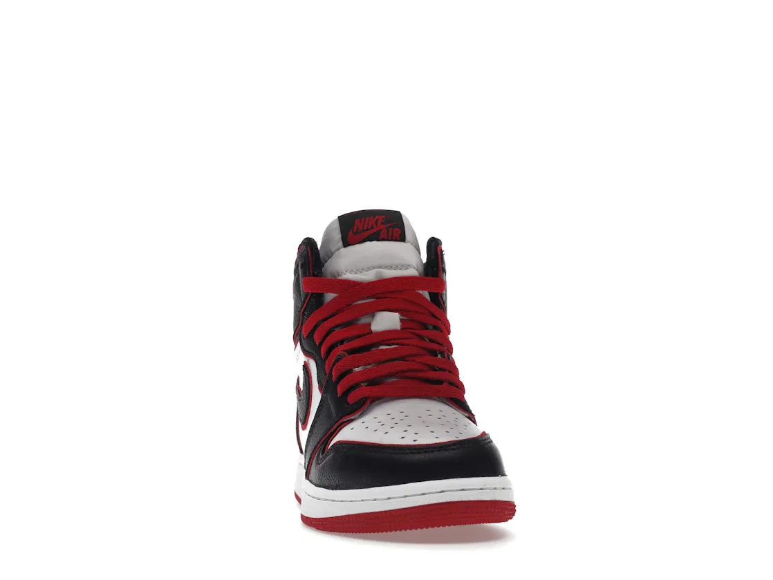 Детские кроссовки Lifestyle с высоким верхом Jordan 1 Retro High Bloodline Jordan, Black Gym Red White — фото 2
