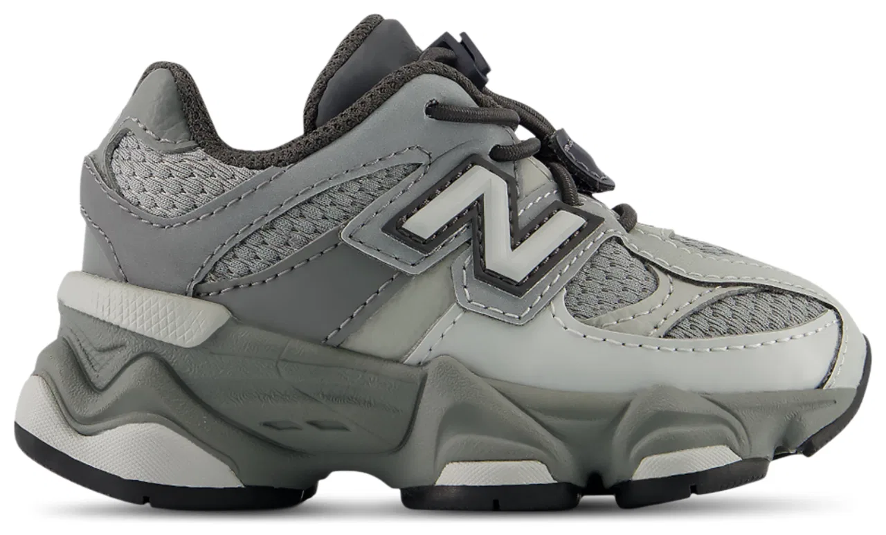 Детские кроссовки для мальчиков с амортизацией ABZORB New Balance 9060, Slate Grey/Harbor Grey