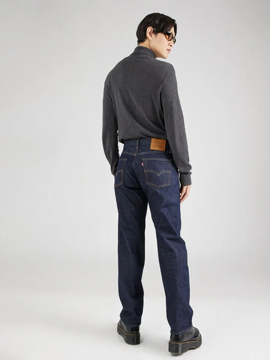Джинсы LEVI'S Regular темно-синего цвета — фото 4