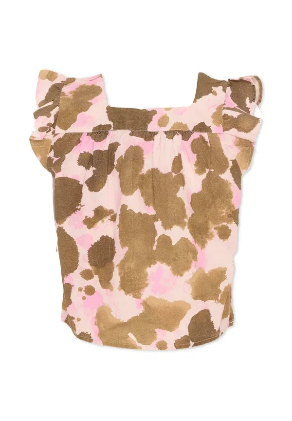 Топ с принтом Top - blouse, Scotch & Soda, multi-coloured, мультиколор — фото 2