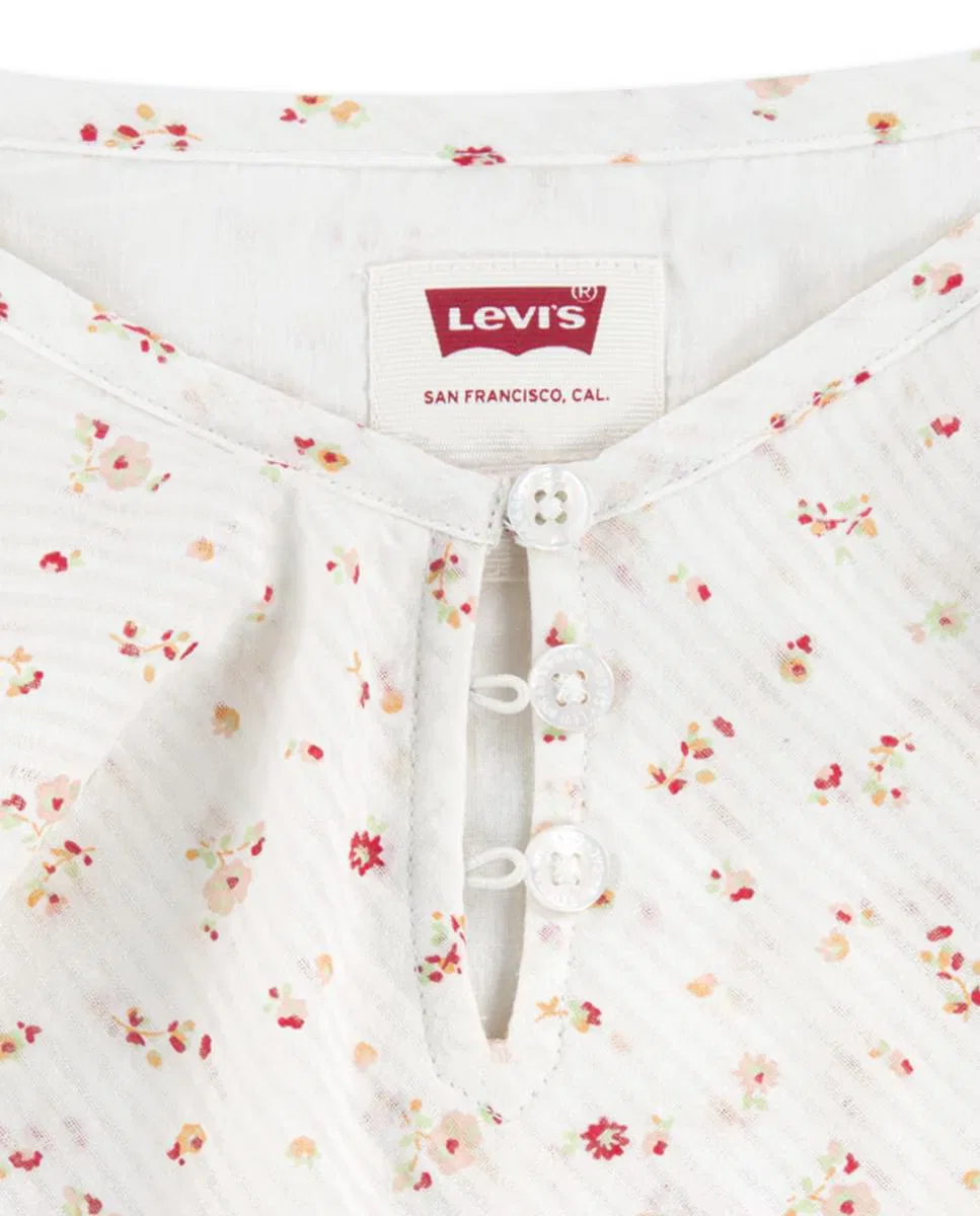 Топ,  Volantes Ditsy, Levi's, белый — фото 3