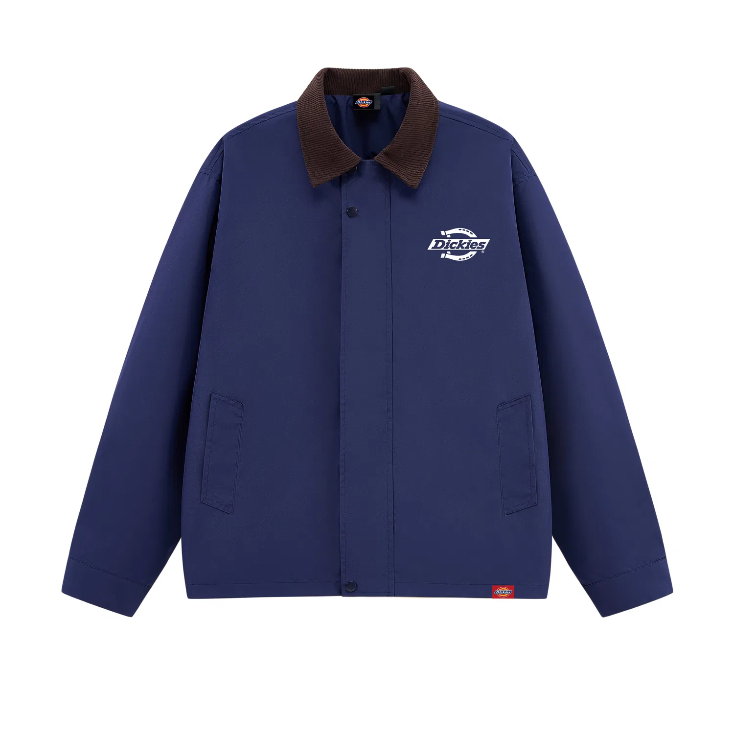 Детская куртка с лацканами, прямой крой, Dickies, Navy Blue