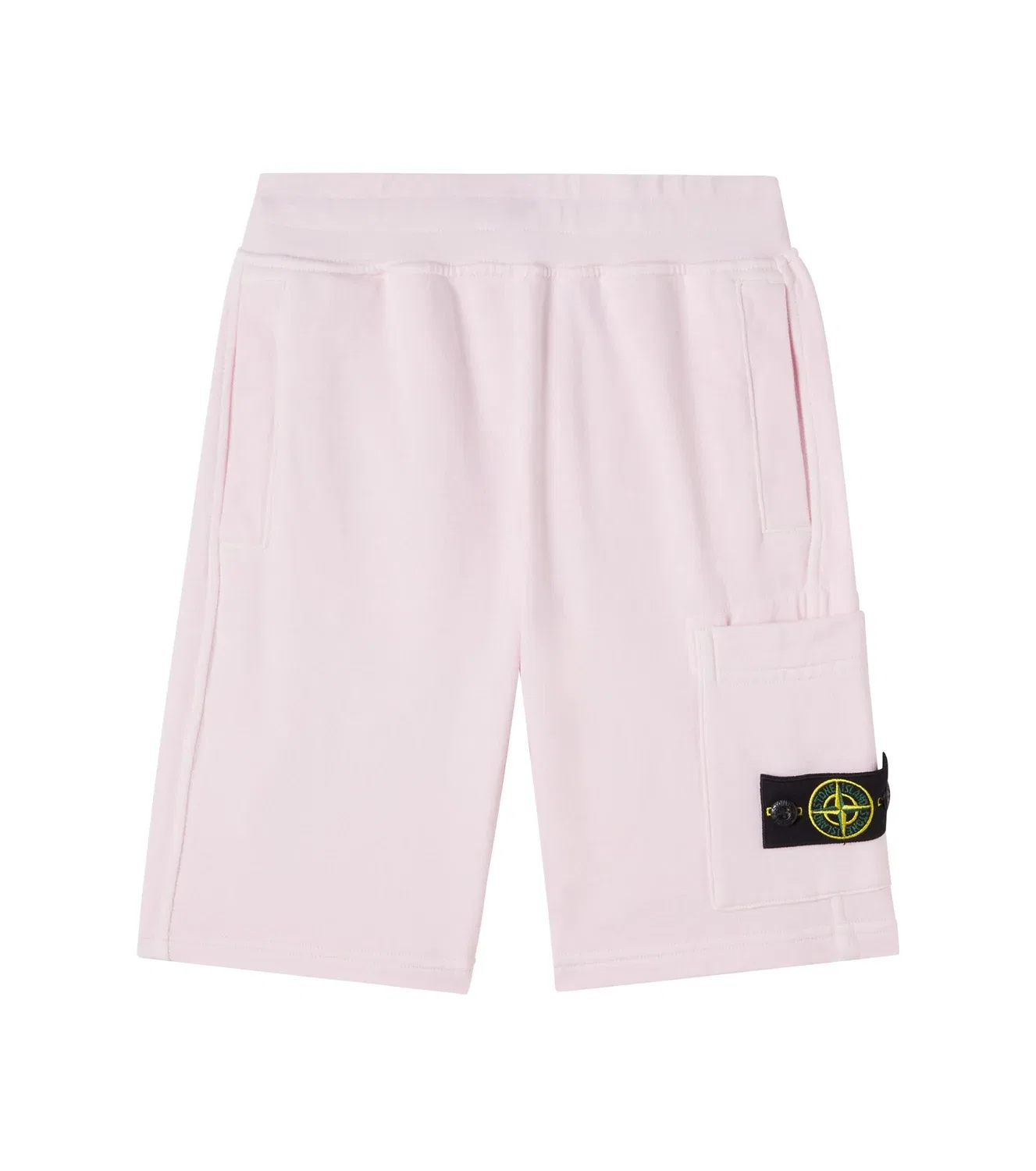 Шорты хлопковые Stone Island Junior, розовый