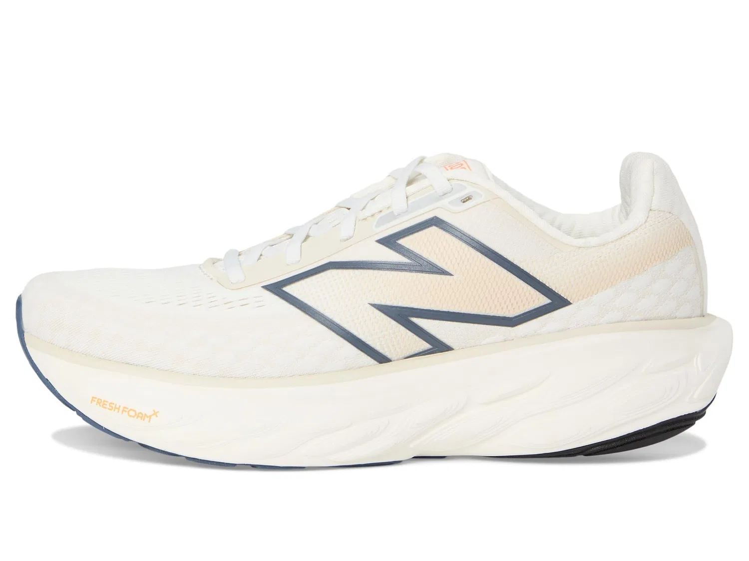 Детские беговые кроссовки с сетчатым верхом Fresh Foam X 1080 V14 New Balance, Sea Salt — фото 4
