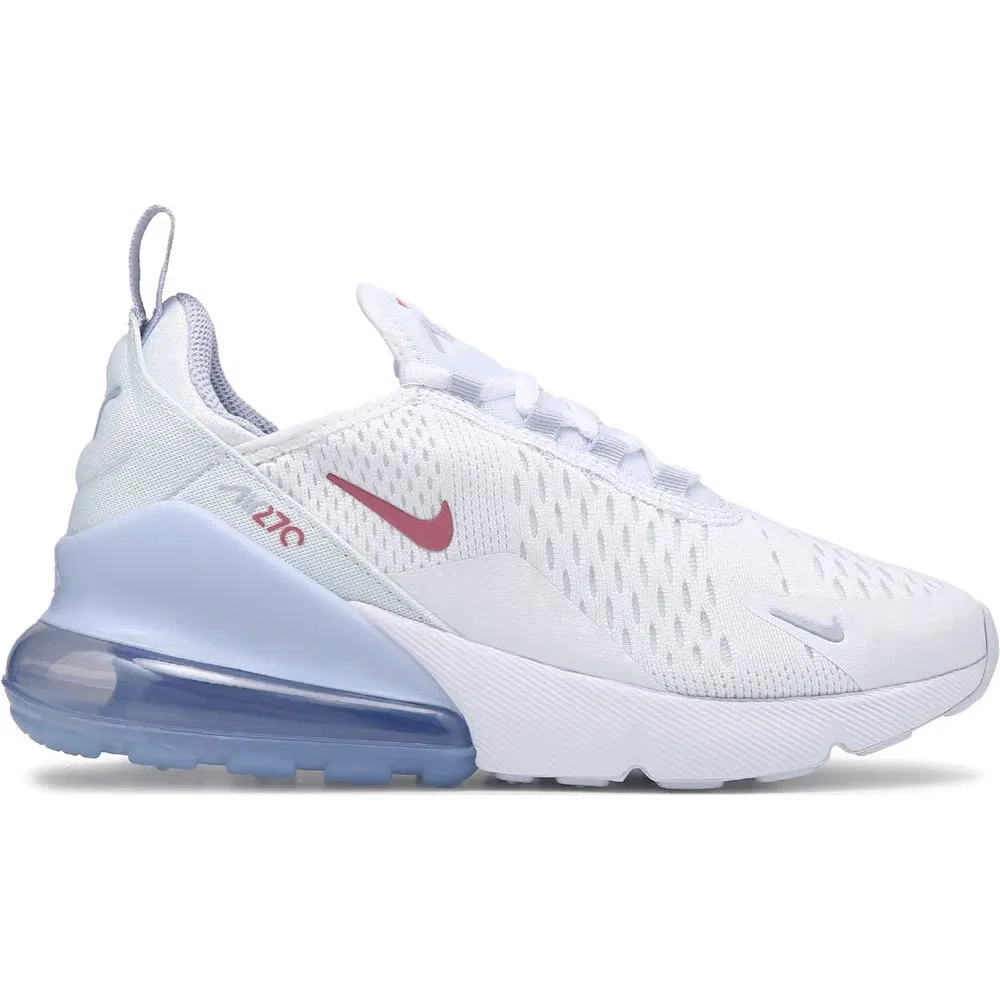 Детские кроссовки Air Max 270 Nike, White/Peony — фото 2