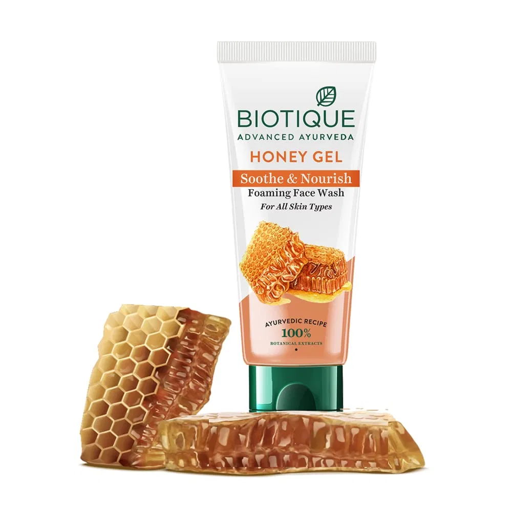 Гель для умывания Biotique Bio Honey, 100 мл