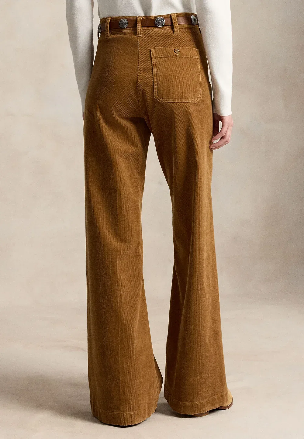 Вельветовые брюки Beaton Polo Ralph Lauren, Tan — фото 3