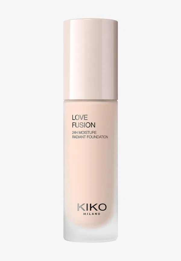 Тональный крем Love Fusion 24h Moisture Radiant Foundation - тональный крем 30 мл Kiko Milano, цвет 1 neutral rose — фото 2