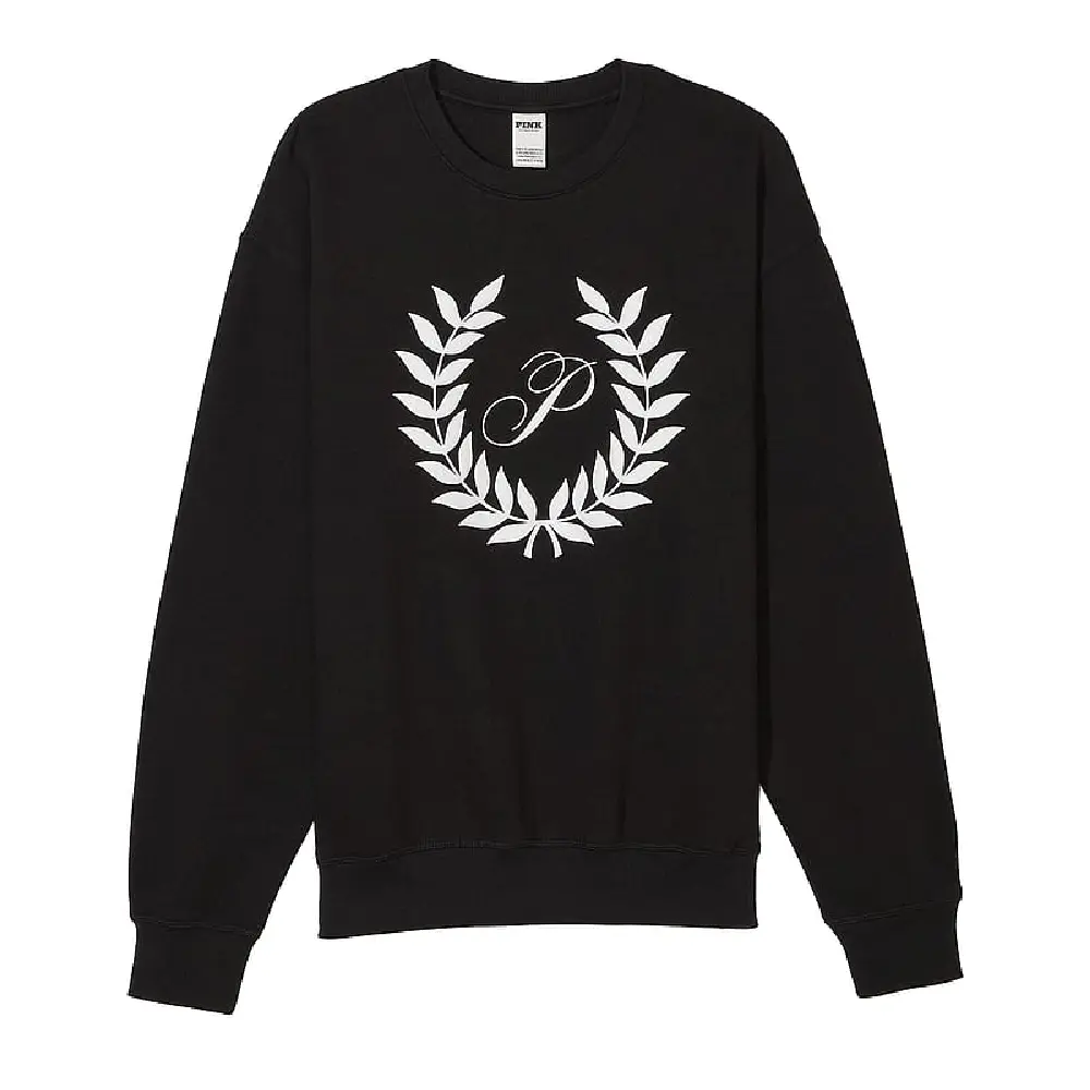 

Свитшот Victoria's Secret Pink Crew, черный