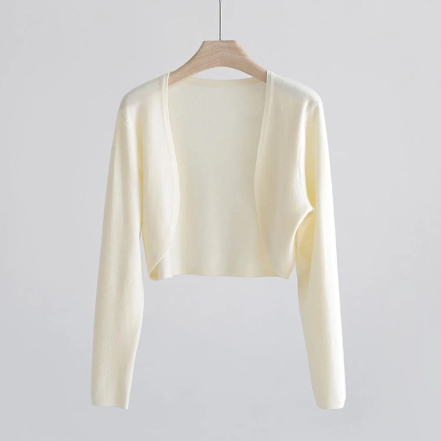 Женская пляжная накидка-платье классическая Generic, Beige — фото 2