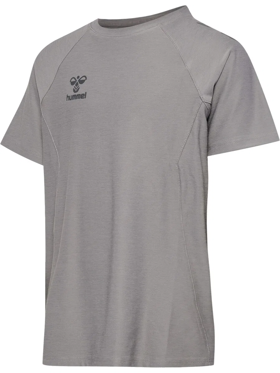 Спортивная футболка Hummel Performance Shirt 'Cima 2.0' серого цвета — фото 3