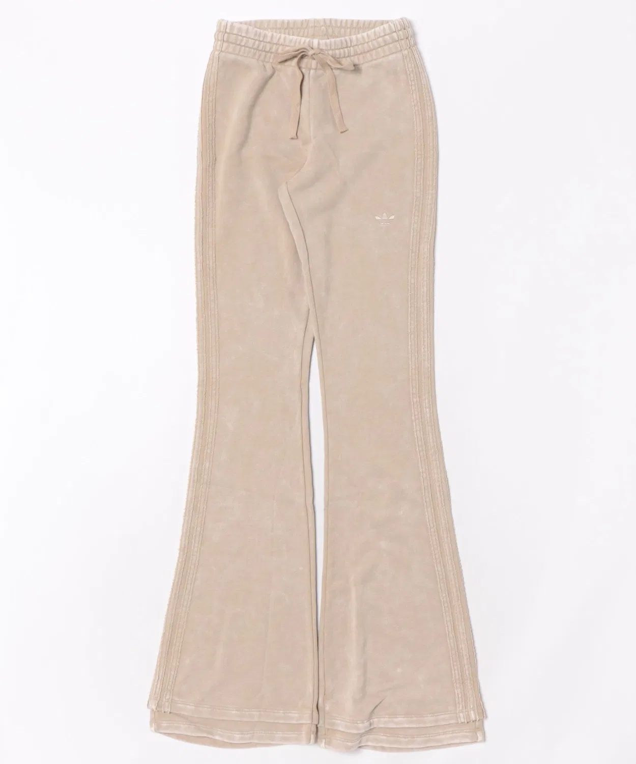 Женские спортивные брюки-клеш с логотипом Adidas, модель W SST Bootcut Pant, Green
