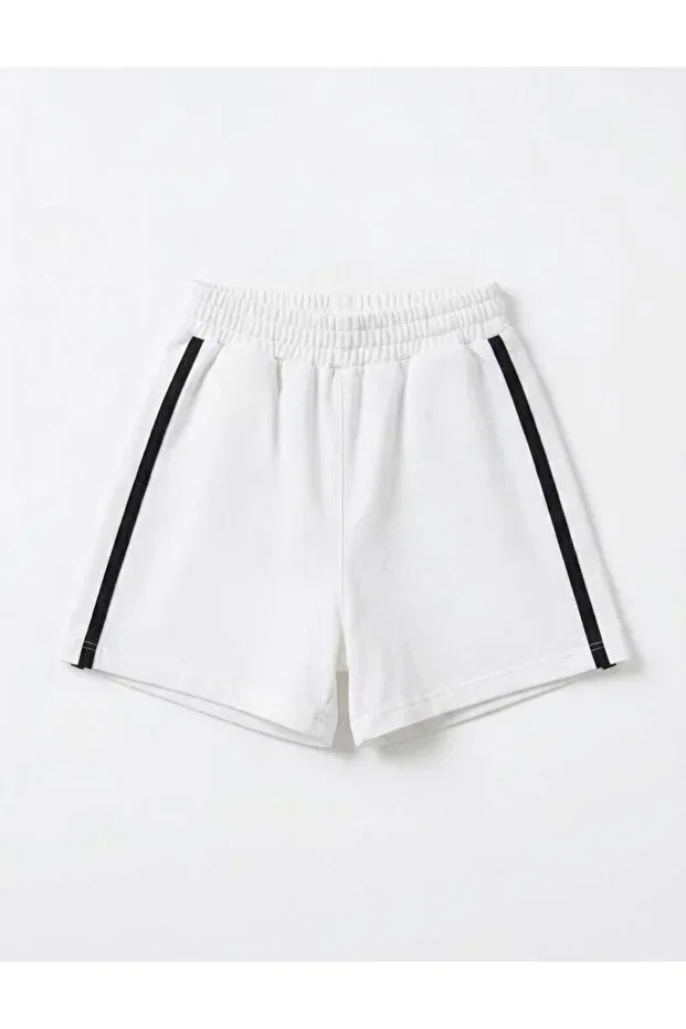 Детские спортивные шорты хлопковые Mirkidsclub, White