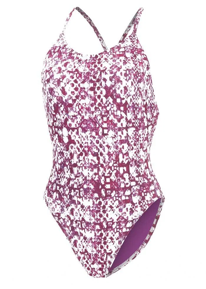 Детский купальник для девочек с X-образной спинкой Dolfin Cairo, Rosa