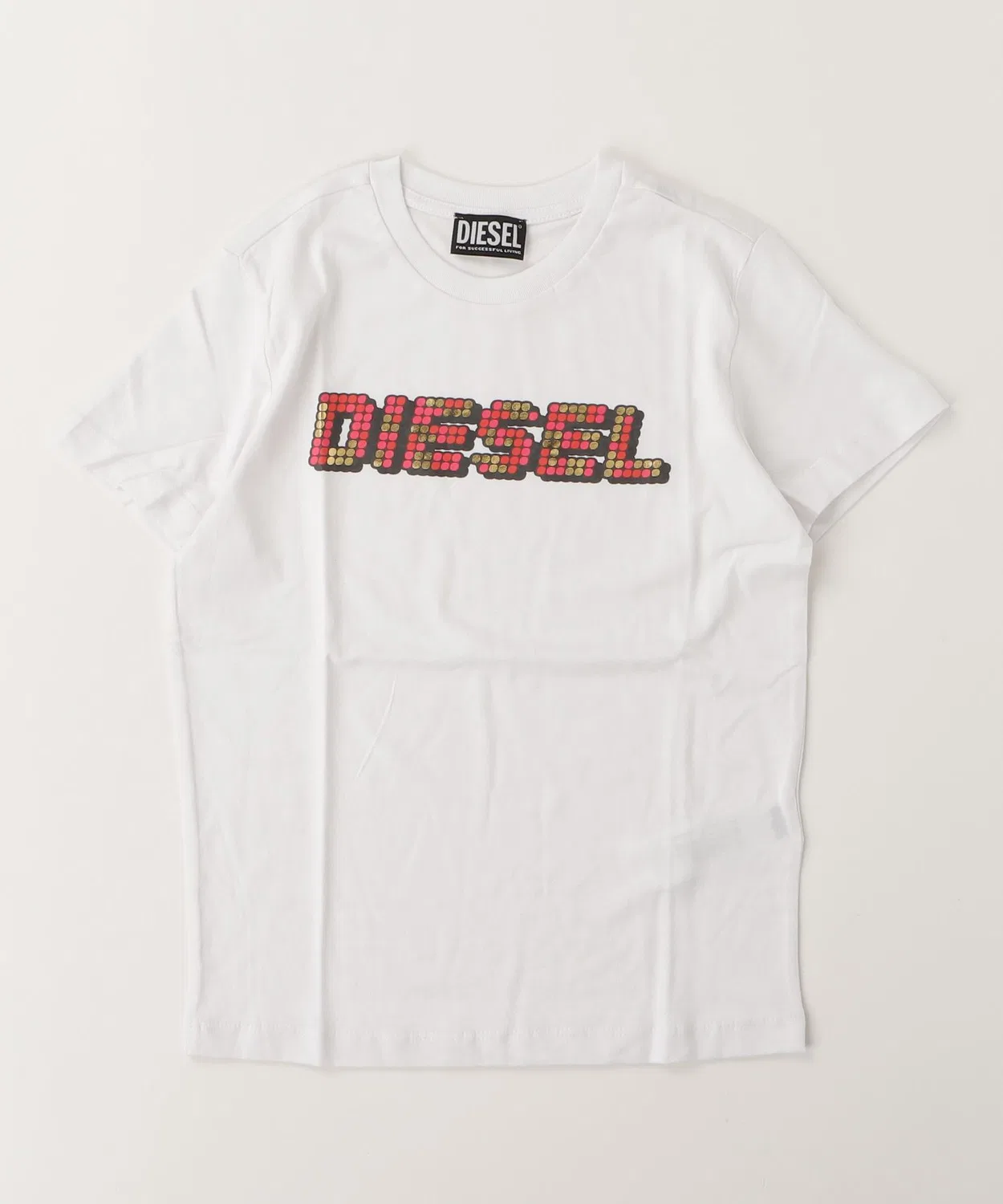 Детская футболка с коротким рукавом DIESEL KIDS, Белая