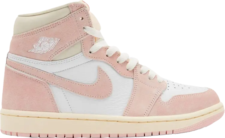 

Кроссовки Air Jordan 1 Retro High OG PS Washed Pink, розовый
