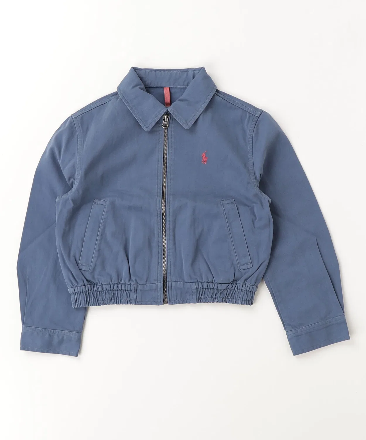 Детская куртка-бомбер с вышивкой Polo Ralph Lauren Childrenswear, Navy — фото 3