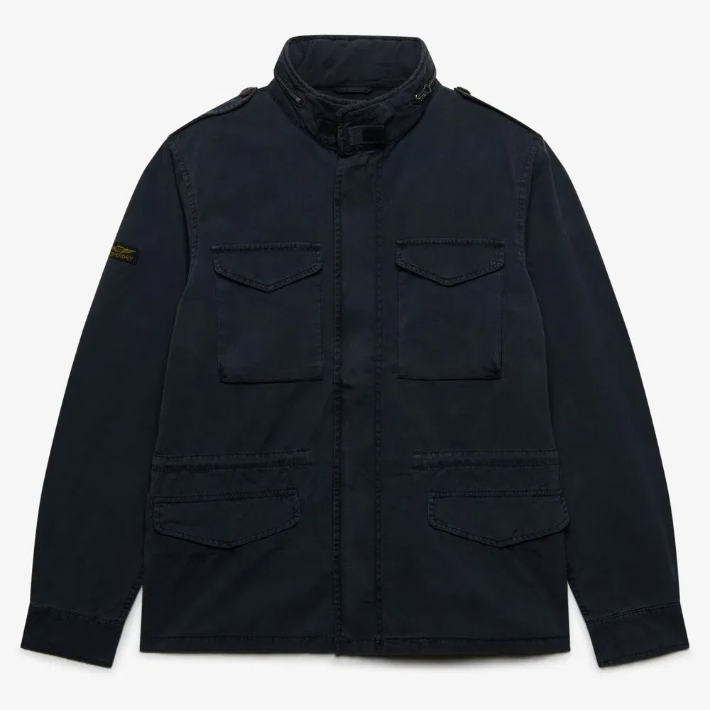 Мужская куртка из хлопка M65 Superdry, Grey — фото 3