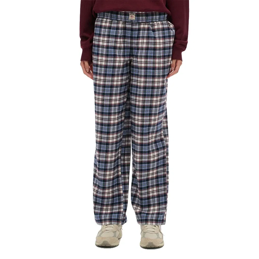 Женские брюки свободного кроя с принтом Check Elastic Superdry, Blue