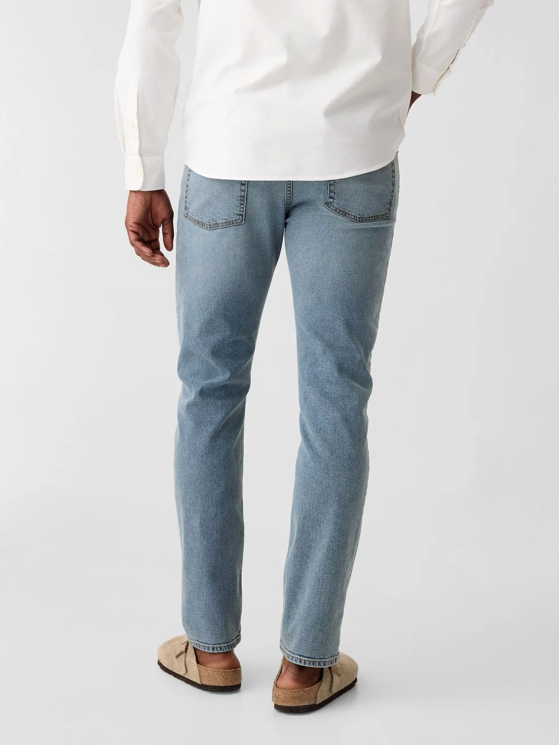 Джинсы Slim Fit Gap, Light Wash Blue — фото 2