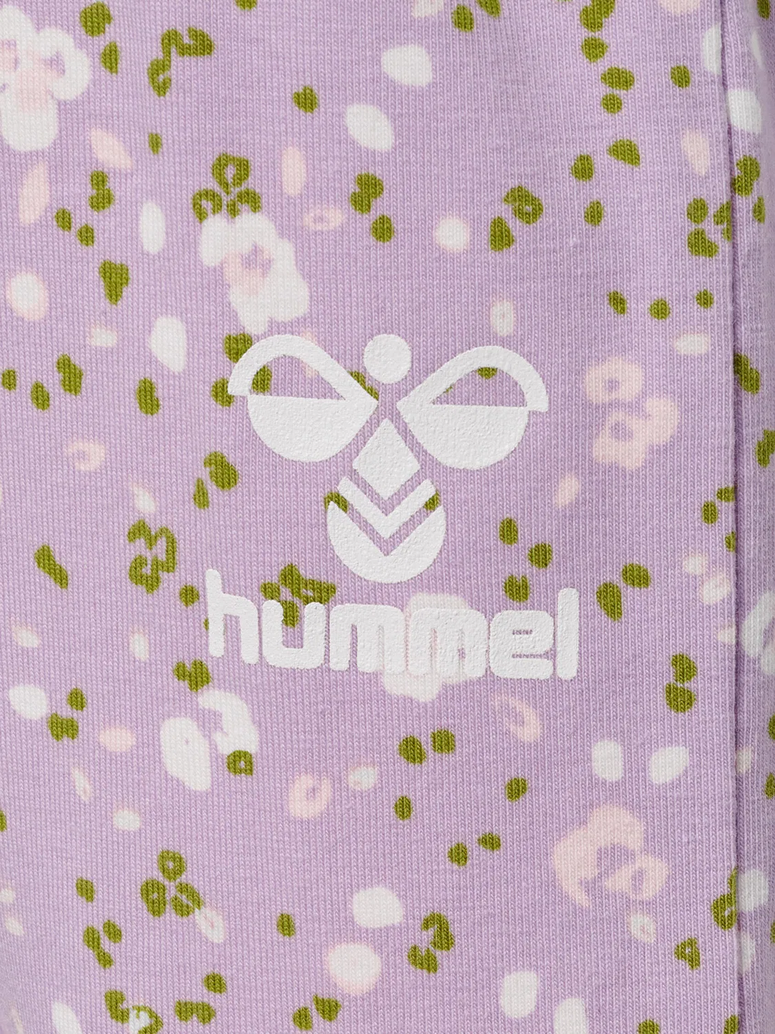 Детские брюки для девочек с принтом Hmlglad Hummel, Orchideenpink Bonbonrosa Helllila — фото 4