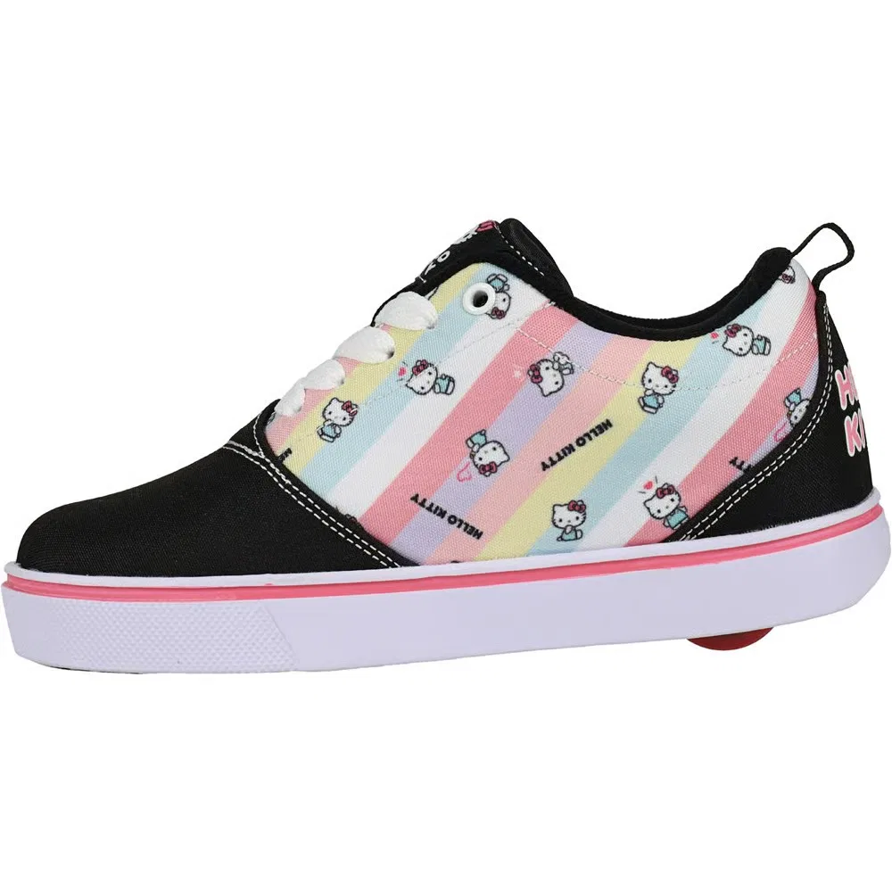 Детские кроссовки Hello Kitty Pro20 Nova с роликами Heelys, Black/Pink/White/Multi — фото 3