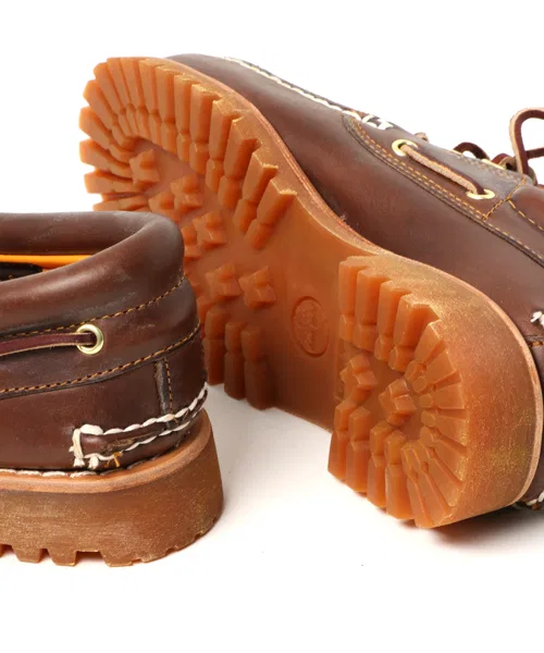 Унисекс мокасины Timberland 3-EYELET CLASSIC RUGSOLE коричневые — фото 4