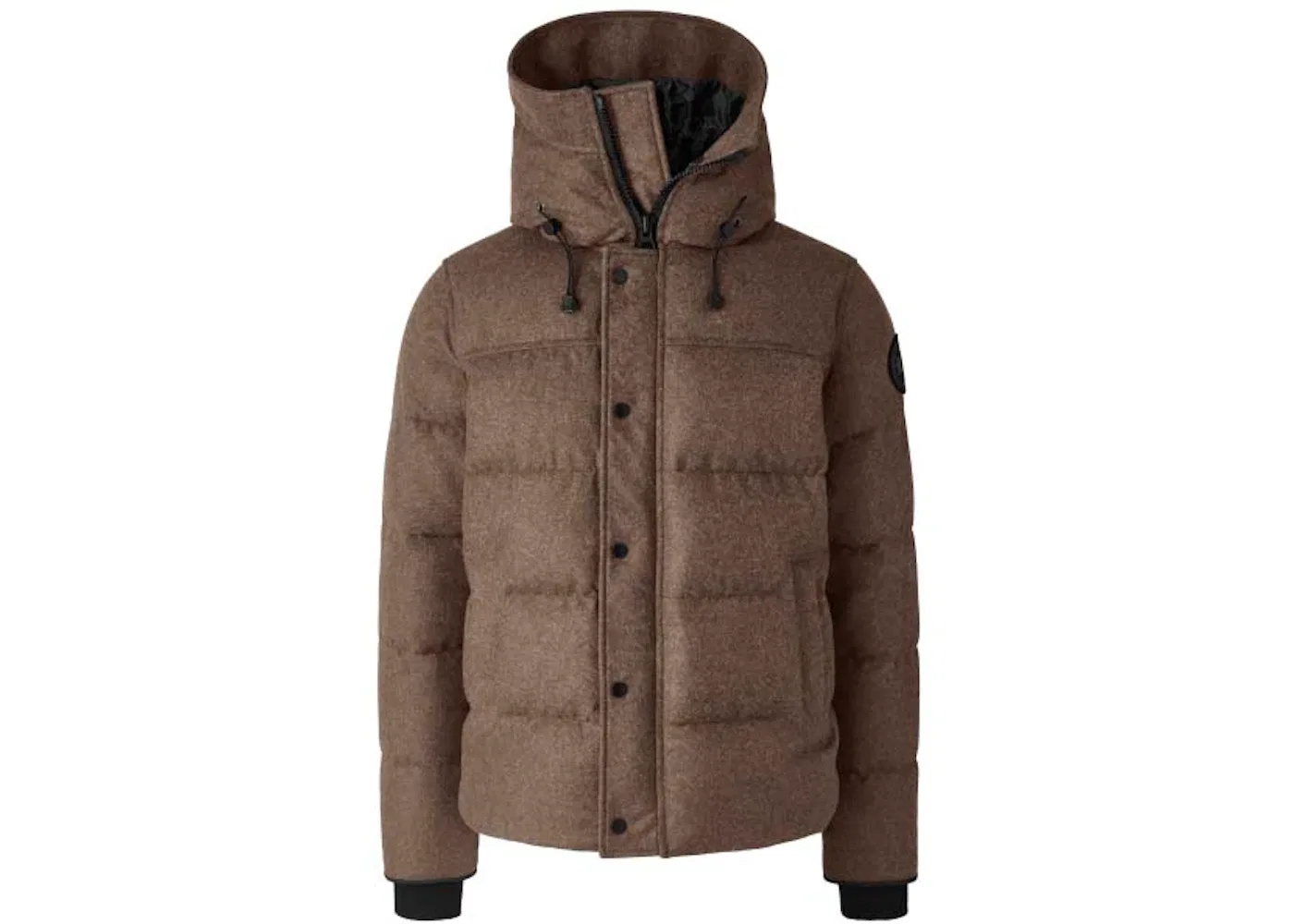 Мужская шерстяная парка с капюшоном MacMillan Wool Canada Goose, цвет Quicksand Melange